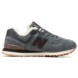 New Balance 574 Dark Grey Brown Winter New Balance 574 Dark Grey Brown Winter