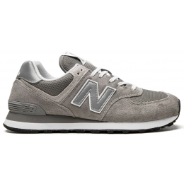 New Balance 574 Grey White Silver New Balance 574 Grey White Silver