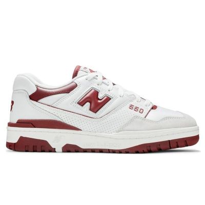 New Balance 550 Sea Salt Burgundy