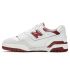New Balance 550 Sea Salt Burgundy
