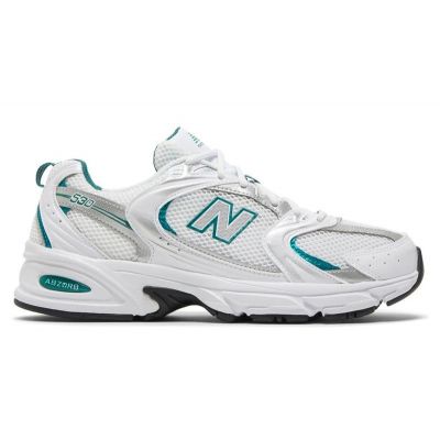 New Balance 530 White Silver Green