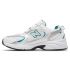 New Balance 530 White Silver Green