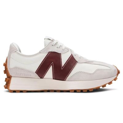 New Balance 327 x STAUD Grey Burgundy